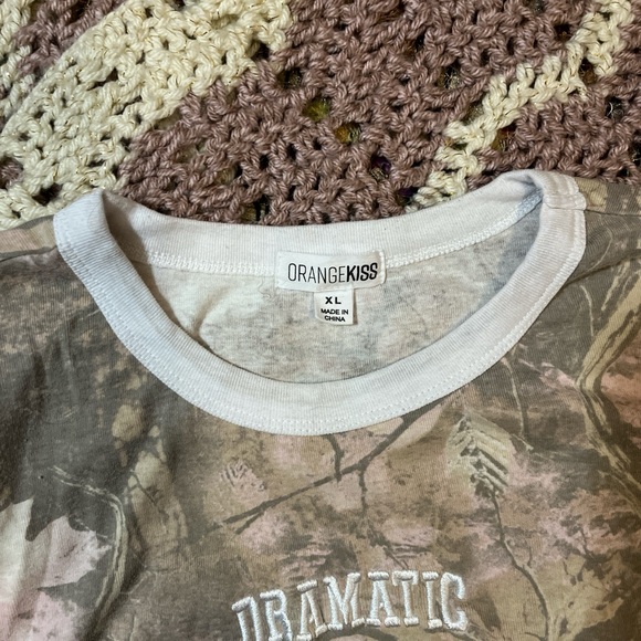 Women’s Camouflage Crop Top - Picture 2 of 3
